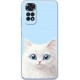 Чехол BoxFace для Xiaomi Redmi Note 11/Note 11s White Cat