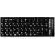 Наклейка для клавіатури Ukraine Keyboard Stickers Black/White