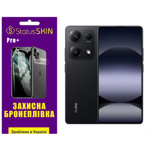 Полиуретановая пленка StatusSKIN Pro+ для Xiaomi Redmi Note 14S Матовая