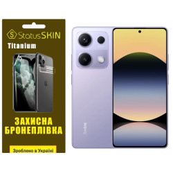 Полиуретановая пленка StatusSKIN Titanium для Xiaomi Redmi Note 14S Глянцевая