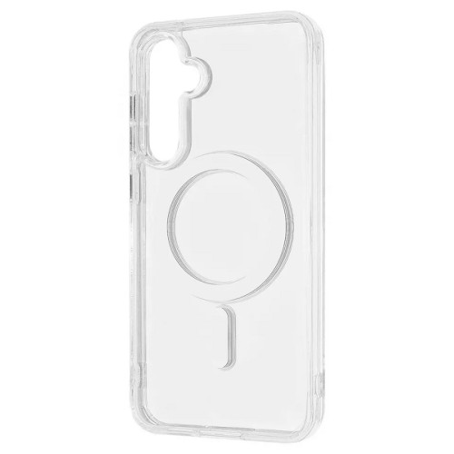 Чехол WAVE Clear (PC+TPU) with Magnetic Ring для Samsung A36 5G A366/A56 5G A556 Прозрачный