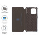 Чехол-книжка ArmorStandart G-Case для Motorola G05/E15 Black (ARM82969) - Фото 3