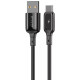Кабель Proove Flex Metal USB to Type-C 2.4A 1m Black (CCFM20001201) - Фото 1