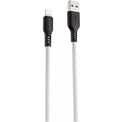 Кабель Proove Rebirth USB to Lightning 2.4A 1m White (CCRE60001102)