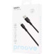 Кабель Proove Rebirth USB to Lightning 2.4A 1m Black (CCRE60001101) - Фото 2