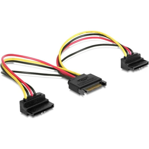 Кабель живлення Cablexpert 2xSATA - SATA 0.15 m (CC-SATAM2F-02)