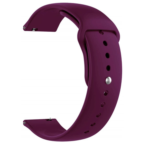 Ремінець ArmorStandart Silicone Watch Strap 20mm Marsala (ARM60520)