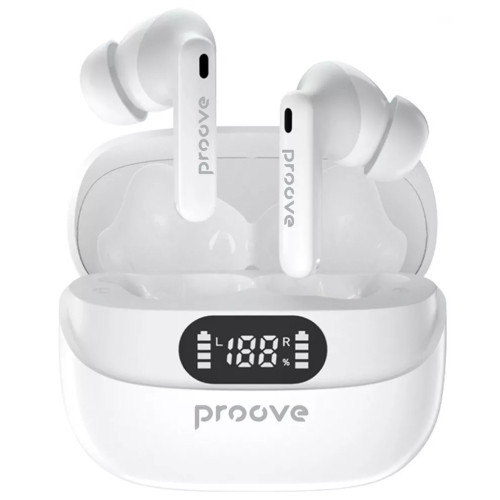 Bluetooth-гарнитура Proove Digital Pro TWS with ANC APP White (TWAP54002202)