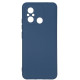Silicone Case Full Camera для Xiaomi Redmi 12C/11A/Poco C55 Dark Blue - Фото 1