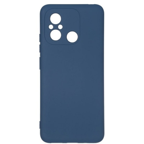 Чохол Silicone Case Full Camera для Xiaomi Redmi 12C/11A/Poco C55 Dark Blue