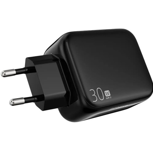 Сетевое зарядное устройство Proove Fixtape GaN Type-C 30W Black (WCFP30010201)