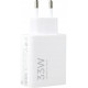 Мережевий зарядний пристрій Xiaomi Mi 33W Charging Combo (Type-A)  + cable Type-C White (BHR9956EU) - Фото 2
