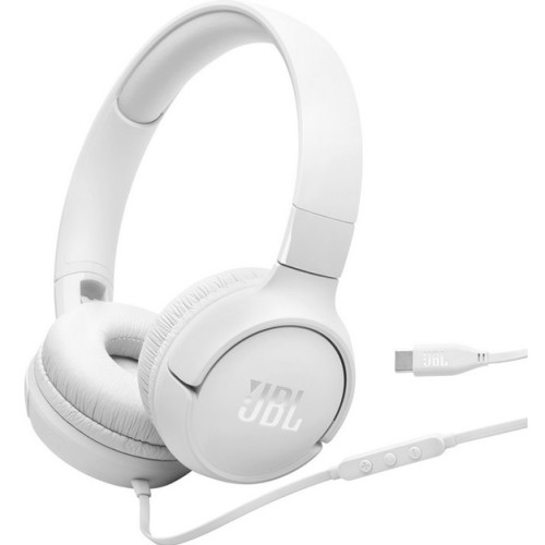 Навушники JBL Tune 520C Type-C White (JBLT520CWHT)