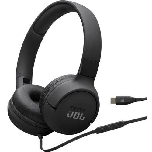 Наушники JBL Tune 520C Type-C Black (JBLT520CBLK)