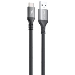 Кабель Proove ReGen Silicone USB to Type-C 3A 1m Black (CCRS12001102)