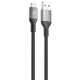 Кабель Proove ReGen Silicone USB to Type-C 3A 1m Black (CCRS12001102)