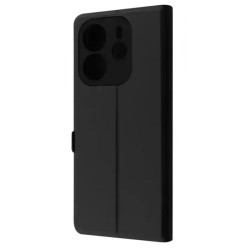 Чохол-книжка WAVE Flap для Xiaomi Redmi Note 14 4G UA Black