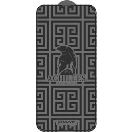 Захисне скло Proove Achilles для iPhone 15 Pro Black (PGPAIP15P001)