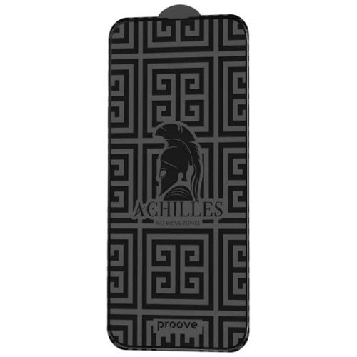 Захисне скло Proove Achilles для iPhone 15 Pro Max Black (PGPAIP15PM01)
