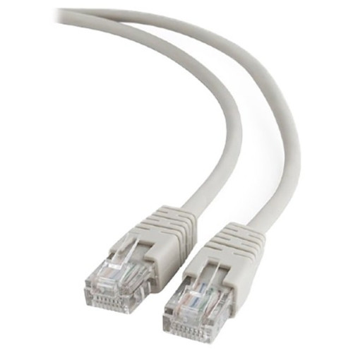 Патч-корд Cablexpert UTP литий 50u штекер с защелкой 0.25 м Серый (PP12-0.25M)