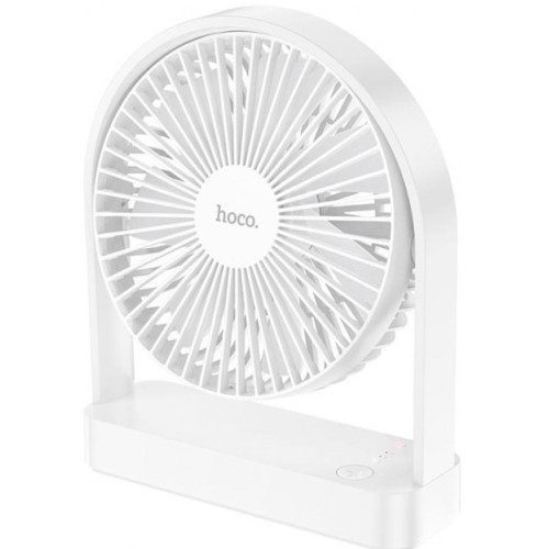 Вентилятор портативний Hoco HX65 Ultra-thin Desktop Fan White