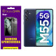 Поліуретанова плівка StatusSKIN Pro+ для Samsung Galaxy M55 Матова - Фото 1