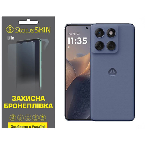 Полиуретановая пленка StatusSKIN Lite для Motorola Edge 60 Fusion Матовая