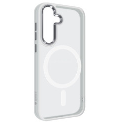 Чохол ArmorStandart Unit MagSafe для Samsung S25 S931 Matte Clear Silver (ARM82261)