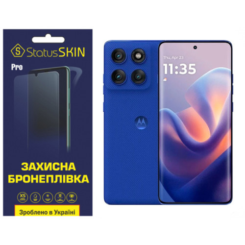 Полиуретановая пленка StatusSKIN Pro для Motorola Edge 60 Pro Глянцевая