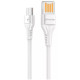 Кабель Proove Double Way Silicone USB to Micro 2.4A 1m White (CCDS20001302) - Фото 1