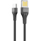 Кабель Proove Double Way Silicone USB to Micro 2.4A 1m Black (CCDS20001301) - Фото 1