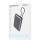 Power Bank Proove Moon Rock 2 in 1 22.5W 10000mAh Gray (PBR122012105) - Фото 5