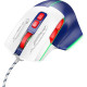 Мышка Hoco GM31 Overlord Luminous White/Blue - Фото 2