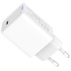 Сетевое зарядное устройство ColorWay GaN Mini 65W PD Port PPS USB-C White (CW-CHS049PD-WT) - Фото 2