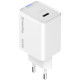 Сетевое зарядное устройство ColorWay GaN Mini 65W PD Port PPS USB-C White (CW-CHS049PD-WT) - Фото 5