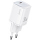 Сетевое зарядное устройство Usams US-CC251 single USB-C PD3.0 30W 3A White - Фото 1