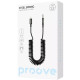 AUX кабель Proove Steel Spring Lightning to 3.5mm 1m Black (ACSS00005101) - Фото 2