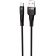 Кабель Proove Light Silicone Plus USB to Type-C 3A 1m Black (CCLS15001201)