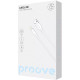 Кабель Proove GridLine USB to Lightning 2.4A 1m White (CCGL12001102) - Фото 2