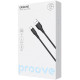 Кабель Proove GridLine USB to Type-C 3A 1m Black (CCGL15001201) - Фото 2