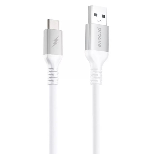 Кабель Proove ReGen Silicone USB to Type-C 3A 1m White (CCRS27001202)