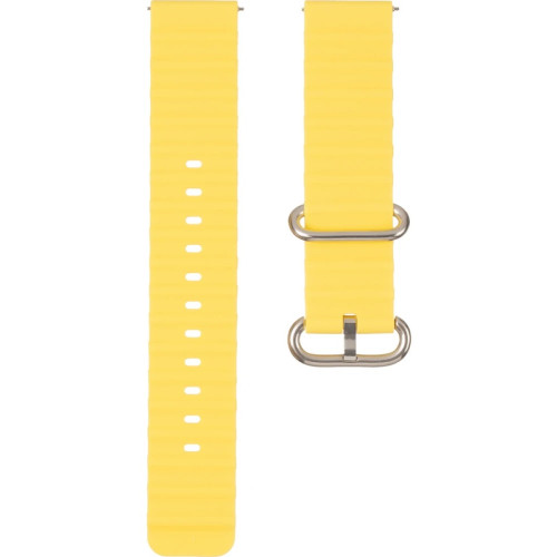 Ремінець Flat marine style 20 mm Yellow