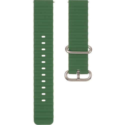 Ремінець Flat marine style 20 mm Green