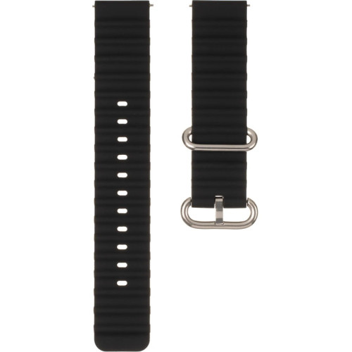 Ремінець Flat marine style 20 mm Black