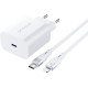 Сетевое зарядное устройство Proove Rapid 20W (Type-C) + cable Type-C to Lightning White (WCRP20012102) - Фото 1