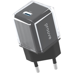 Сетевое зарядное устройство Proove Pure GaN 30W Type-C Black (WCPU30012201)