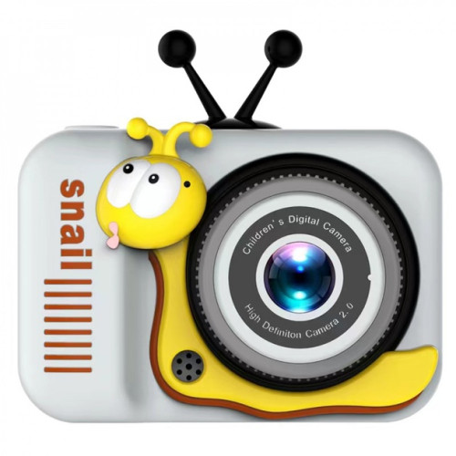 Детская фотокамера Children`s Fun Camera X14 Light Grey