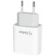 Сетевое зарядное устройство Gelius Genesis Merge GP-HC060 GaN USB+Type-C 35W White - Фото 2