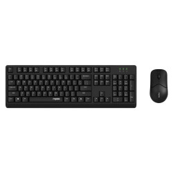 Комплект (клавиатура, мышка) Rapoo X1500 Wireless Black
