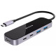 USB HUB Proove Shadow (2*USB3.0 + Type-C + PD100W + HDMI) Dark Gray (HBSW10221205) - Фото 1